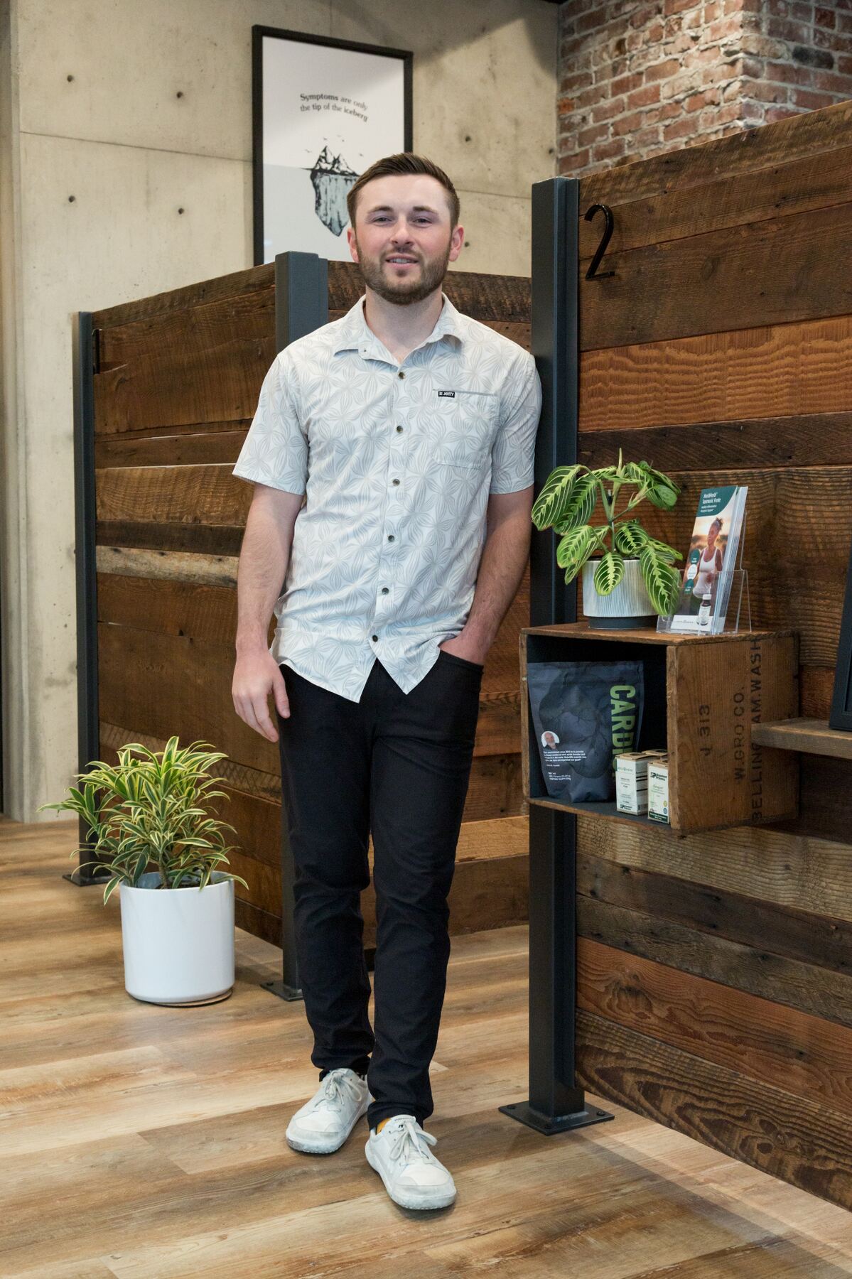 Dr. Dakota Turgeon at Envision Chiropractic in downtown Bellingham