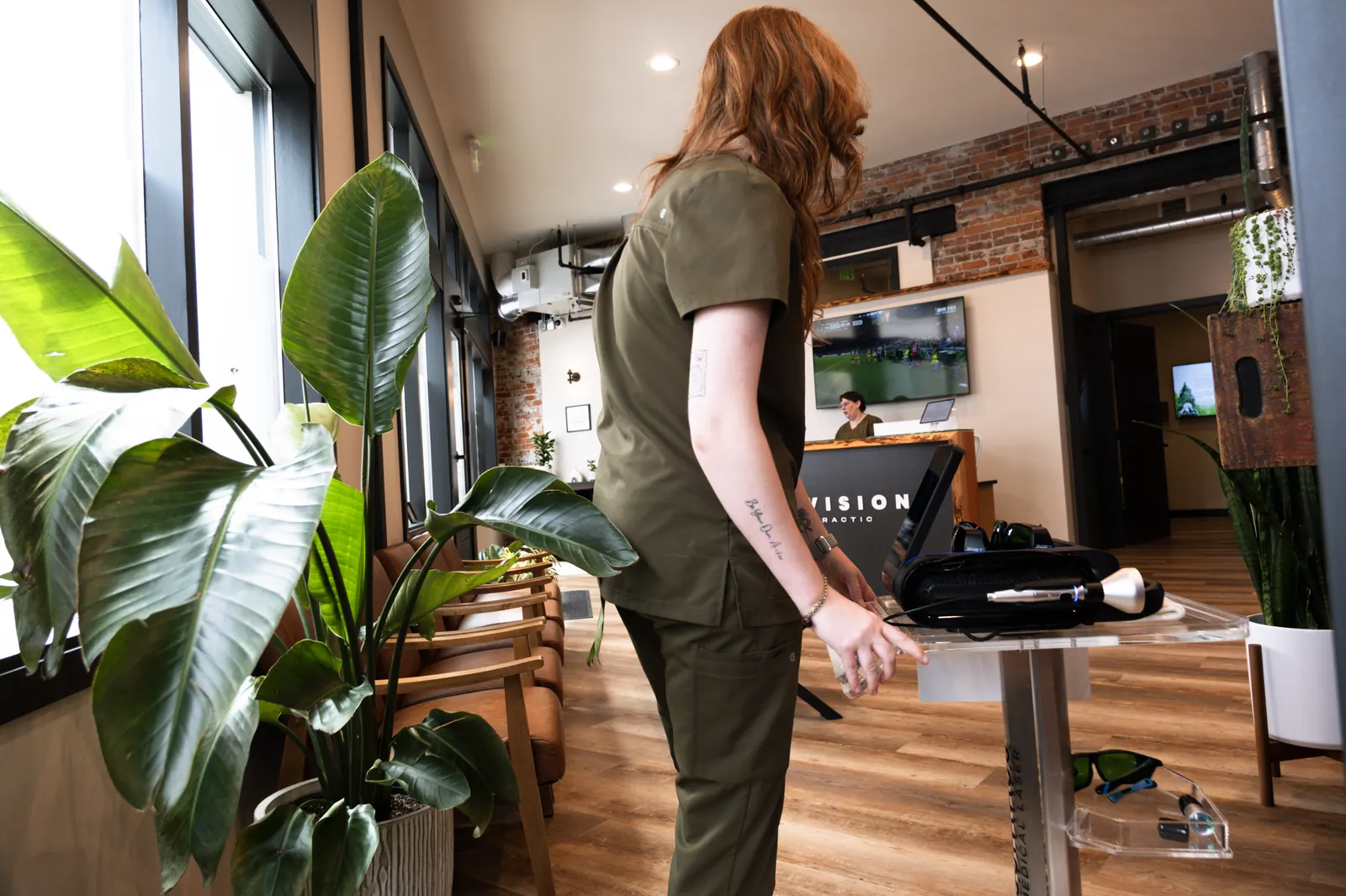 Rosemary, office manager at Envision Chiropractic in Bellingham, WA