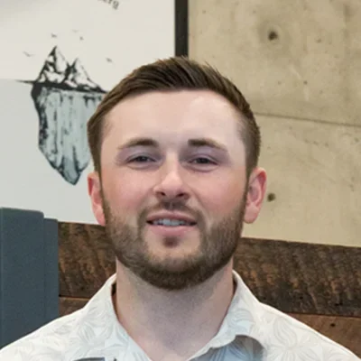 Chiropractor Bellingham WA Dakota Turgeon Meet the Doctor Dakota Turgeon smiling for a headshot picture